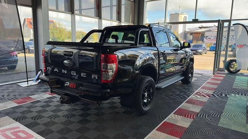 Gebraucht Ford Ranger Limited 200 PS (147 kW) 2018 Iridiumschwarz metallic Pickup