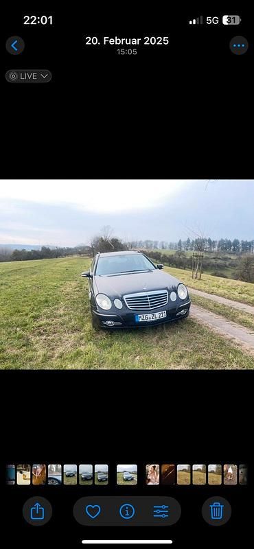 Gebraucht Mercedes E280 190 PS (139 kW) 2006 Schwarz Kombi