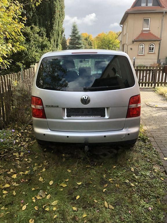 Gebraucht VW Touran Conceptline 105 PS (77 kW) 2005 Silber Van / Kleinbus