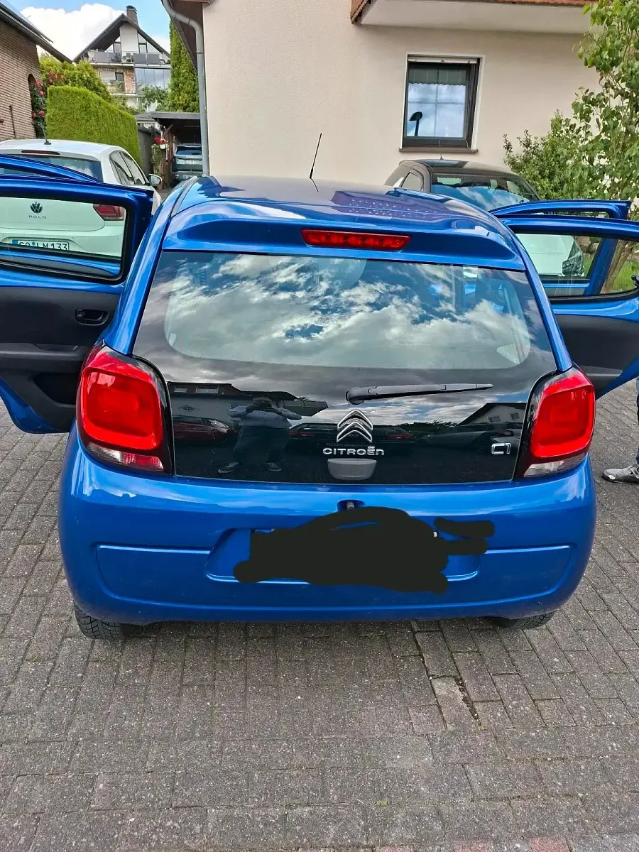 Gebraucht Citroën C1 72 PS (52 kW) 2019 Blau Kleinwagen