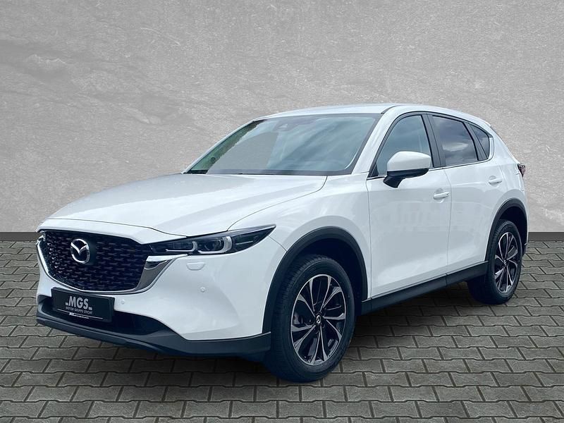 Rhodium white Gebraucht 2024 Mazda CX-5 Ad'Vantage SUV | 29.980 € (Superpreis) - Bild 1/4