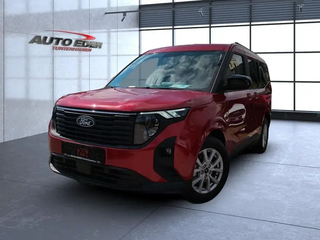 Neu Ford Tourneo Courier Titanium 125 PS (91 kW) 2026 Solar silver Van / Kleinbus