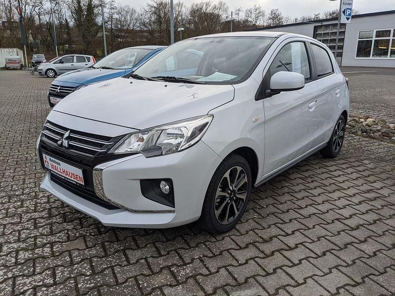 Titanweiß Gebraucht 2022 Mitsubishi Space Star Spirit+ SUV | 14.990 € (Fairer Preis) - Bild 1/4
