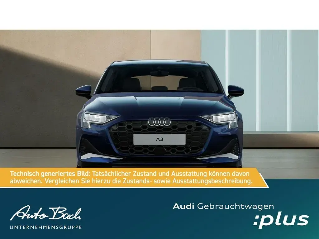 Gebraucht Audi A3 Advanced Plus 150 PS (110 kW) 2025 Navarrablau metallic Limousine