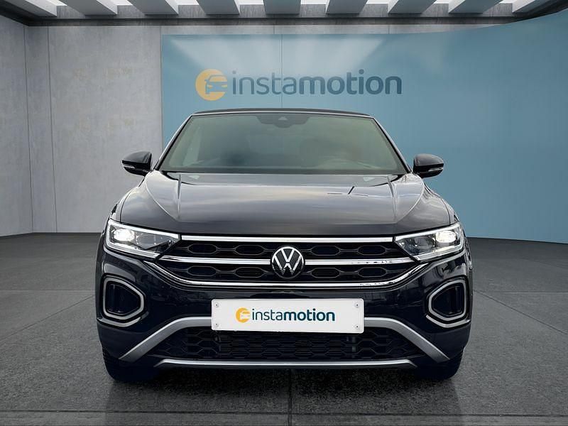 Gebraucht VW T-Roc Cabriolet 110 PS (80 kW) 2024 Schwarz Cabrio