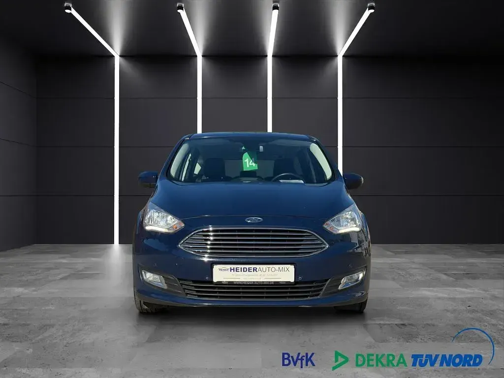 Second-hand Ford C-MAX Titanium 101 CP (74 kW) 2016 Albastru Monovolum