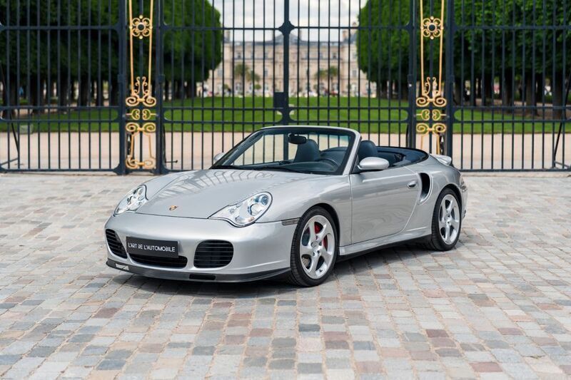 Silber Gebraucht 2005 Porsche 996 Turbo Cabrio | 94.900 € (Teuer) - Bild 1/4