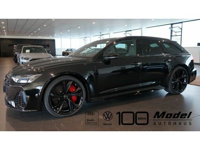 Mythosschwarz metallic Gebraucht 2024 Audi RS6 Advanced Plus Kombi | 129.900 € (Teuer) - Bild 1/4