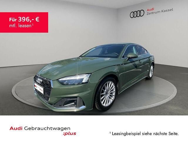 Gebraucht Audi A5 Sportback Advanced Plus 150 PS (110 kW) 2024 Distriktgrün metallic Kleinwagen