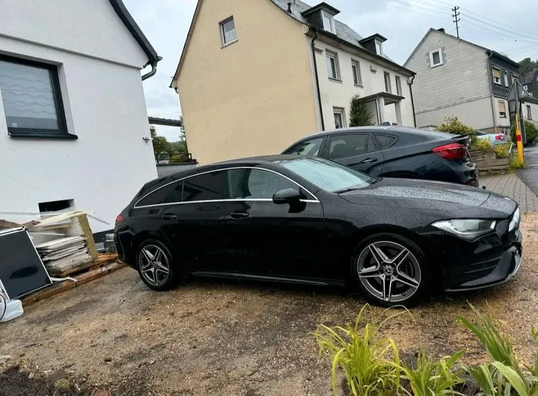 Gebraucht Mercedes CLA200 AMG line 150 PS (110 kW) 2019 Schwarz Coupé