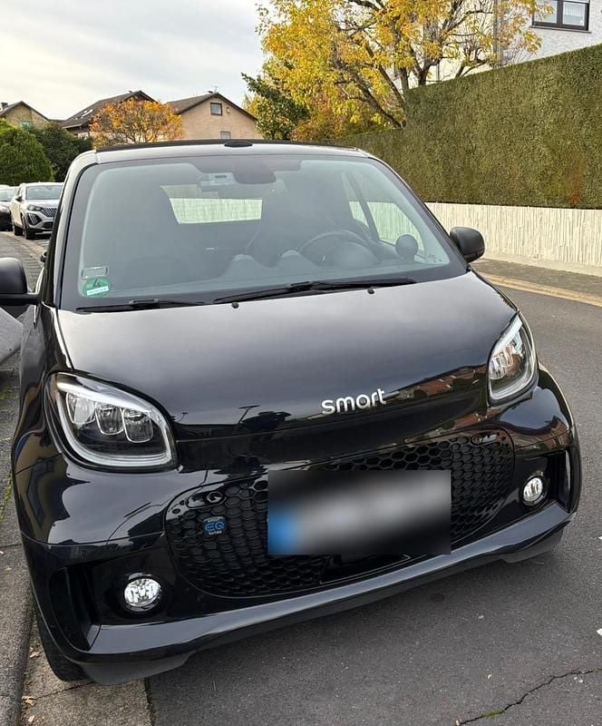 Gebraucht Smart ForTwo Coupé 60 kW (82 PS) 2021 Schwarz Cabrio