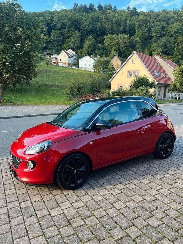 Rot Gebraucht 2015 Opel Adam Glam Kleinwagen | 5.900 € (Etwas zu teuer) - Bild 1/4