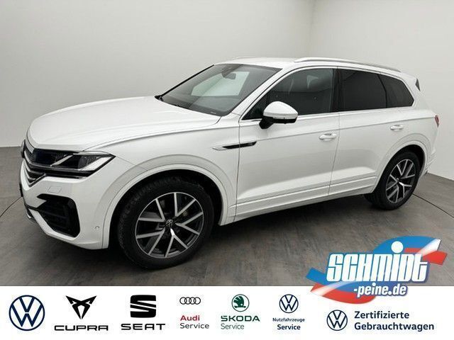 Weiss Gebraucht 2022 VW Touareg R-line SUV | 48.400 € (Fairer Preis) - Bild 1/4