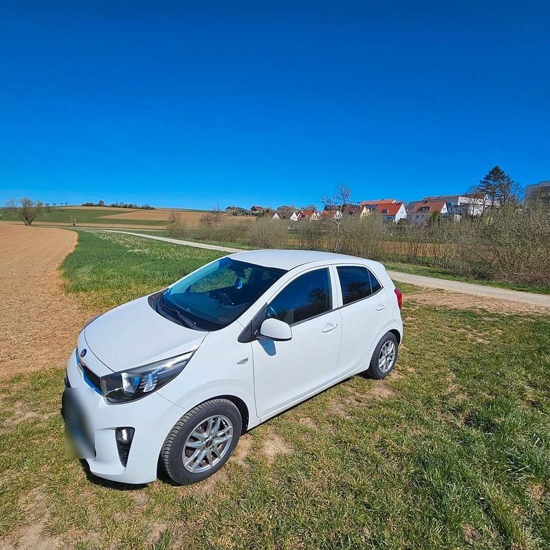 Gebraucht Kia Picanto Attract 67 PS (49 kW) 2018 Weiß Kleinwagen