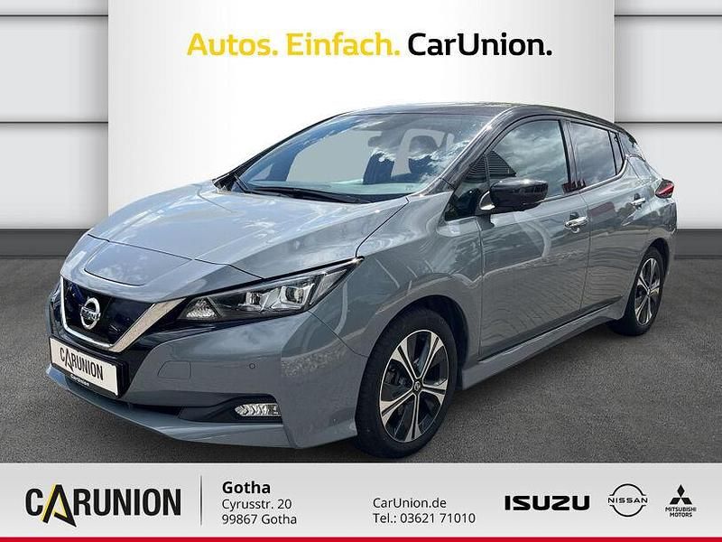 Ceramic grey p/black Gebraucht 2021 Nissan Leaf Kleinwagen | 14.190 € (Fairer Preis) - Bild 1/4