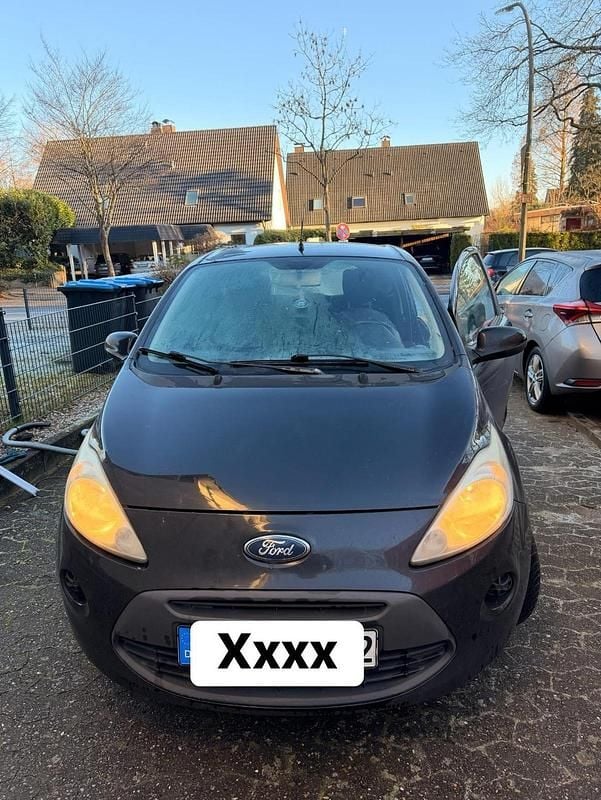 Schwarz Gebraucht 2009 Ford Ka Kleinwagen | 800 € (Superpreis) - Bild 1/4