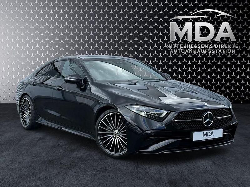 Schwarz Gebraucht 2023 Mercedes CLS220 AMG line Coupé | 49.850 € (Fairer Preis) - Bild 1/4