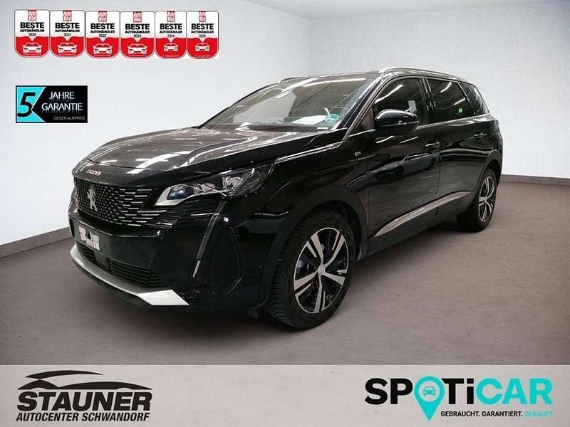 Perla nera schwarz metallic Gebraucht 2024 Peugeot 5008 GT Van / Kleinbus | 26.980 € (Superpreis) - Bild 1/4