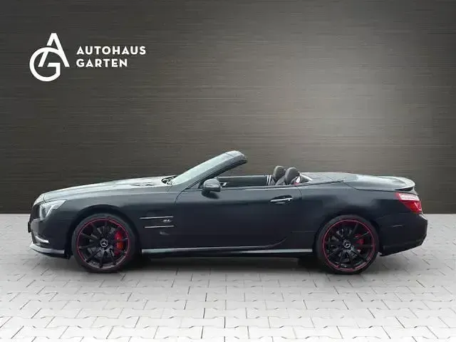 Gebraucht Mercedes SL500 AMG 456 PS (335 kW) 2015 Schwarz Cabrio