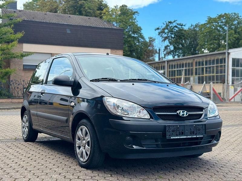 Schwarz Gebraucht 2008 Hyundai Getz Basis Kleinwagen | 990 € (Superpreis) - Bild 1/4