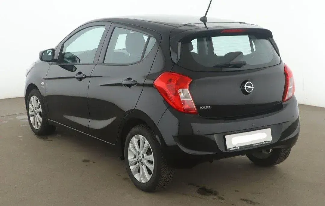 Używany Opel Karl 75 KM (55 kW) 2017 Czarny Hatchback