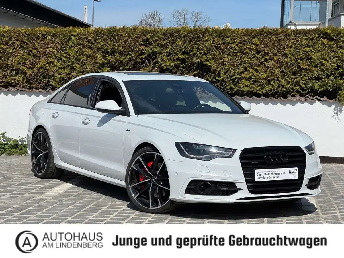Używany Audi A6 S-Line 313 KM (230 kW) 2014 Biały Sedan/Limuzyna