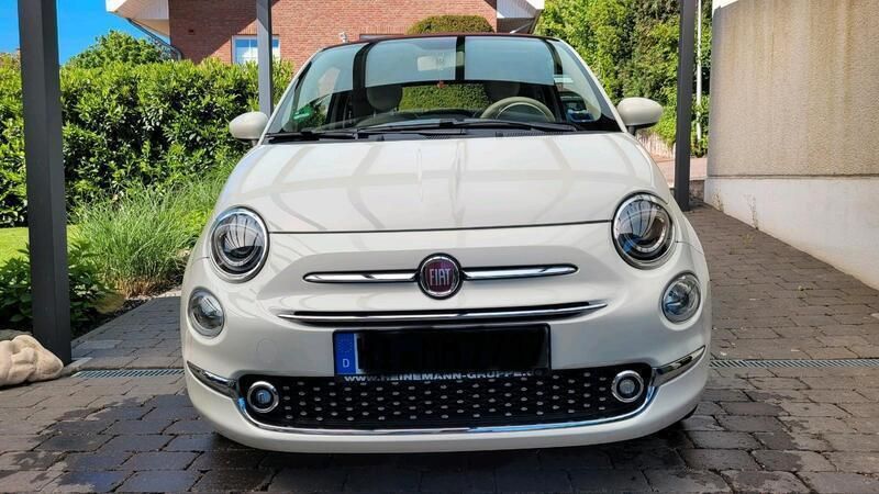Weiß Gebraucht 2018 Fiat 500C Cabrio | 10.950 € (Fairer Preis) - Bild 1/4