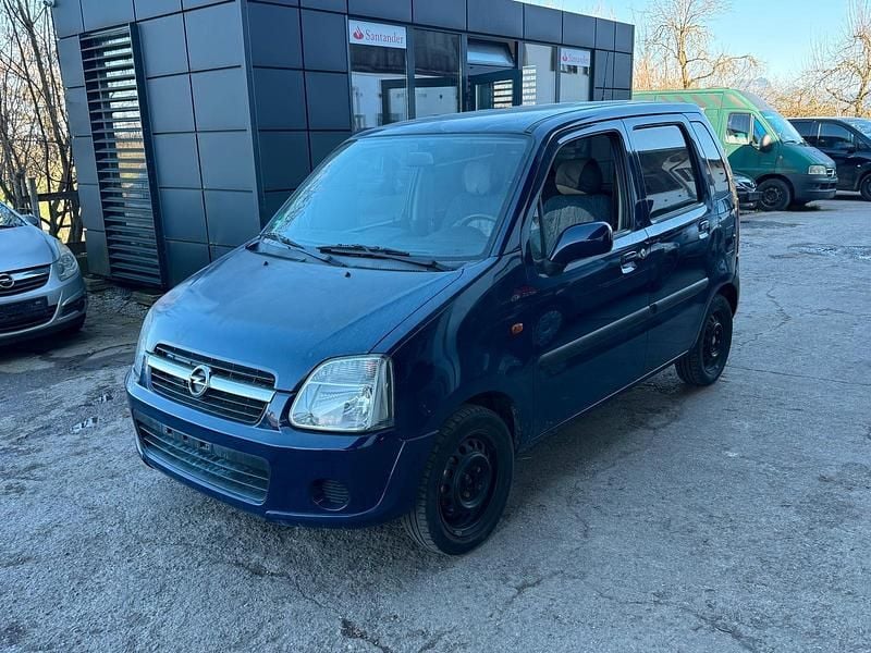 Gebraucht Opel Agila 60 PS (44 kW) 2004 Blau Van / Kleinbus