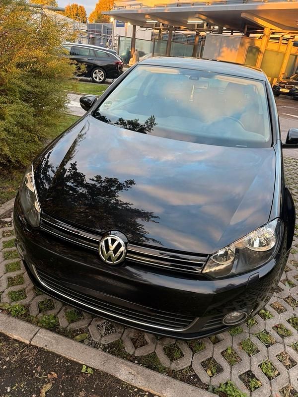 Schwarz Gebraucht 2009 VW Golf VI Kleinwagen | 5.100 € (Teuer) - Bild 1/4