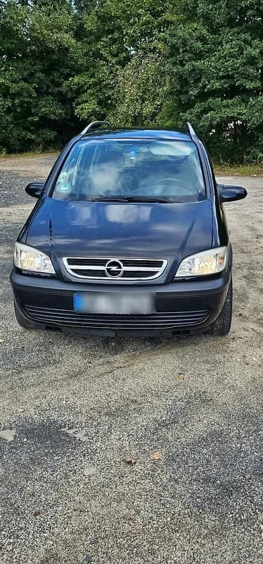 Schwarz Gebraucht 2004 Opel Zafira Van / Kleinbus | 500 € (Guter Preis) - Bild 1/4