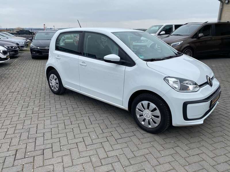 Pure white Gebraucht 2021 VW up! Basis Kleinwagen | 7.900 € (Superpreis) - Bild 1/4