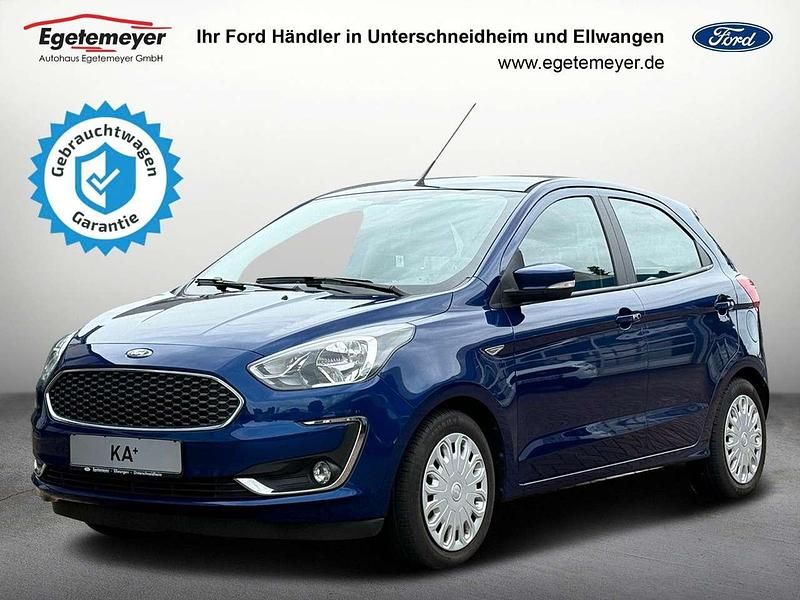 Blau Gebraucht 2019 Ford Ka Plus Cool & Connect Kleinwagen | 12.900 € (Etwas zu teuer) - Bild 1/4