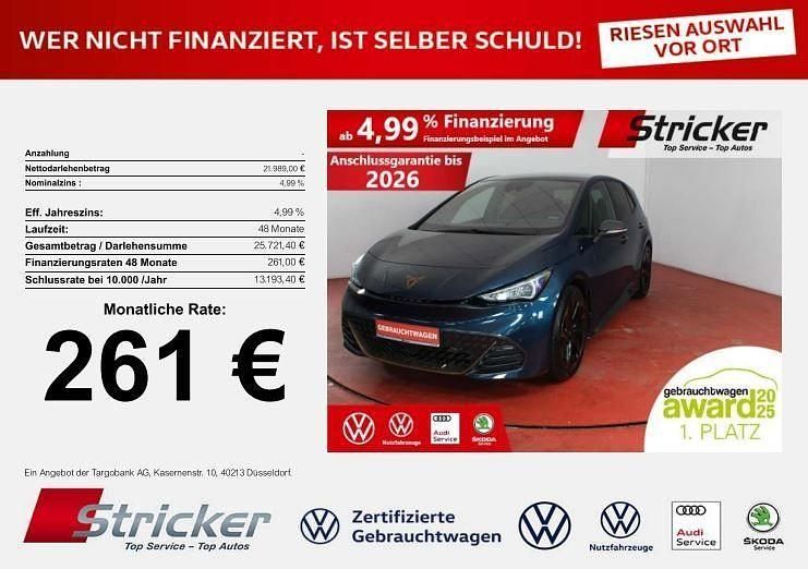 Gebraucht Cupra Born 150 kW (204 PS) 2022 Blau Kleinwagen