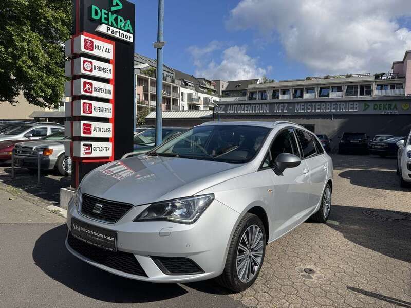 Eissilber/estrella silver Gebraucht 2016 Seat Ibiza ST CONNECT Kombi | 6.950 € (Fairer Preis) - Bild 1/4