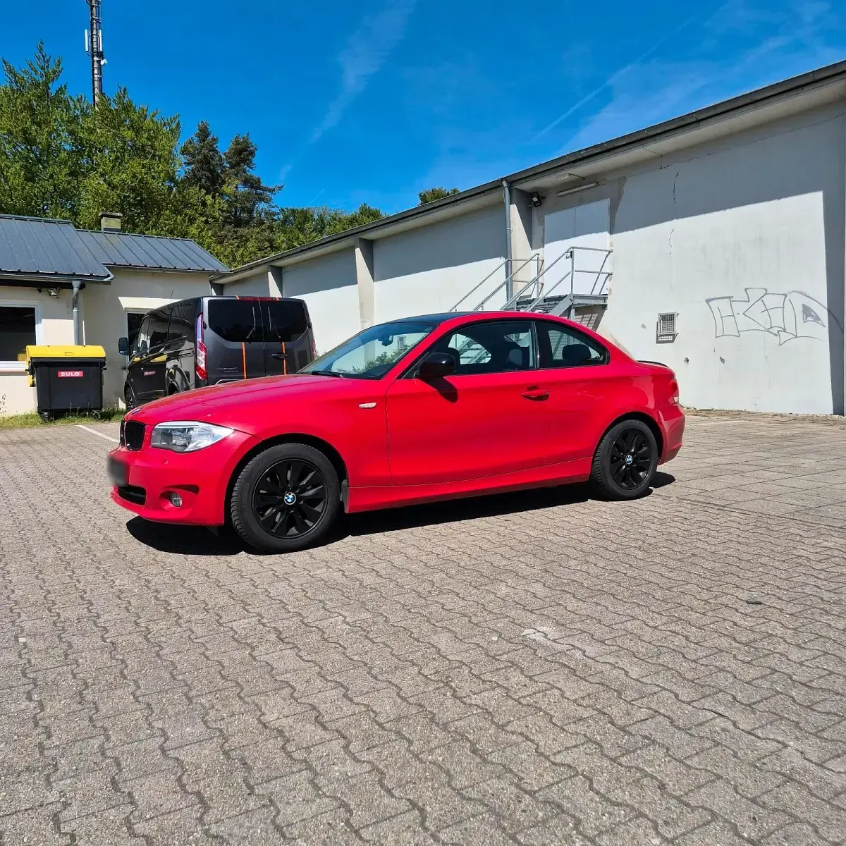 Brugt BMW 120 Coupé 177 HK (130 kW) 2011 Rød Coupe