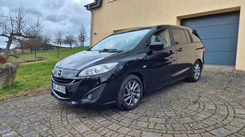 Gebraucht Mazda 5 Edition 150 PS (110 kW) 2012 Schwarz Van / Kleinbus
