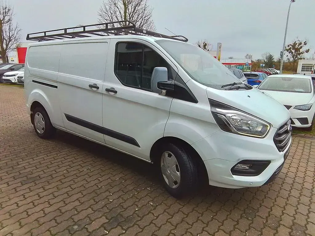 Gebraucht Ford Transit Custom Trend 131 PS (96 kW) 2020 Weiß Van / Kleinbus