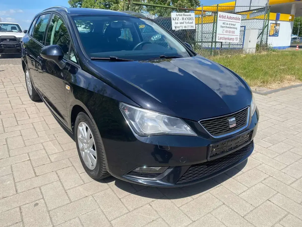 Gebraucht Seat Ibiza ST Style 105 PS (77 kW) 2012 "universo" schwarz Kombi