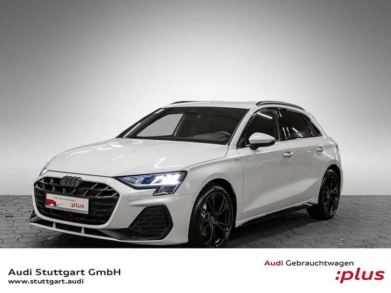 Gletscherweiß metallic Gebraucht 2025 Audi A3 S-Line Limousine | 41.940 € - Bild 1/4