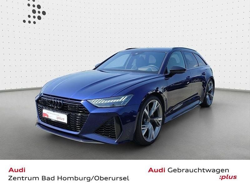 Navarrablau metallic Gebraucht 2021 Audi RS6 Ambiente Kombi | 73.890 € - Bild 1/4