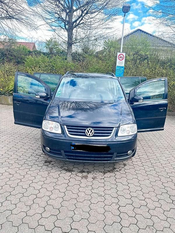 Gebraucht VW Touran 140 PS (102 kW) 2006 Schwarz Van / Kleinbus