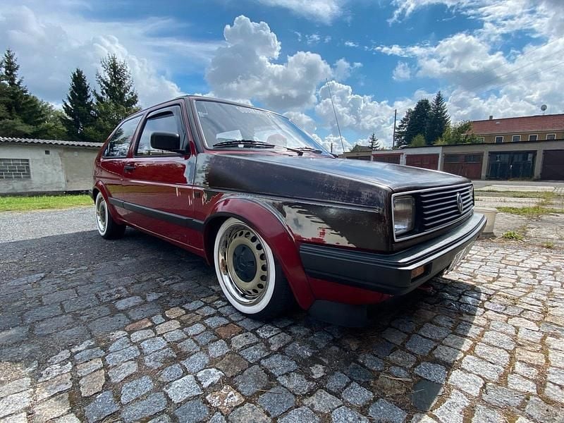 Rot Gebraucht 1991 VW Golf II Kleinwagen | 4.799 € - Bild 1/4