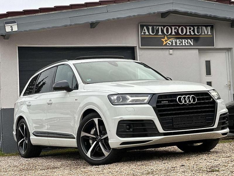 Weiß Gebraucht 2017 Audi Q7 Sport SUV | 27.900 € (Superpreis) - Bild 1/4