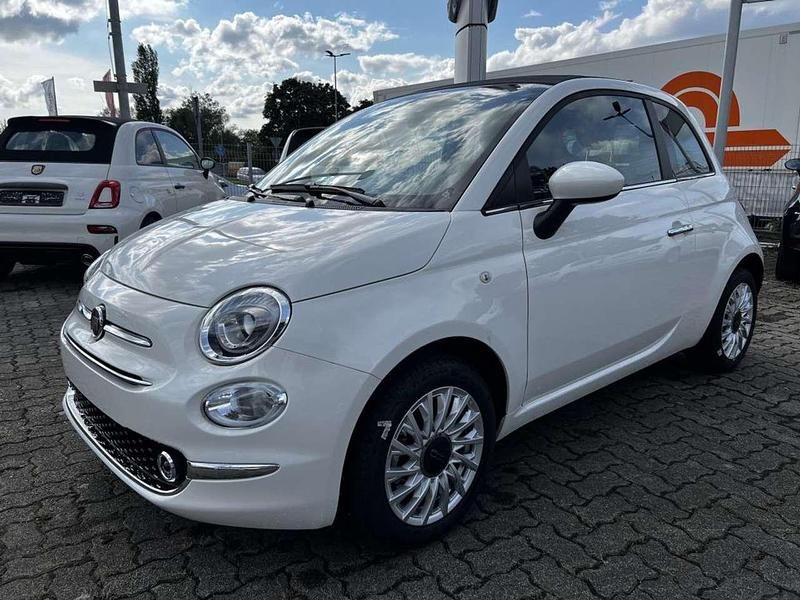 Gelato weiss Gebraucht 2024 Fiat 500C Dolcevita Cabrio | 18.460 € (Etwas zu teuer) - Bild 1/4