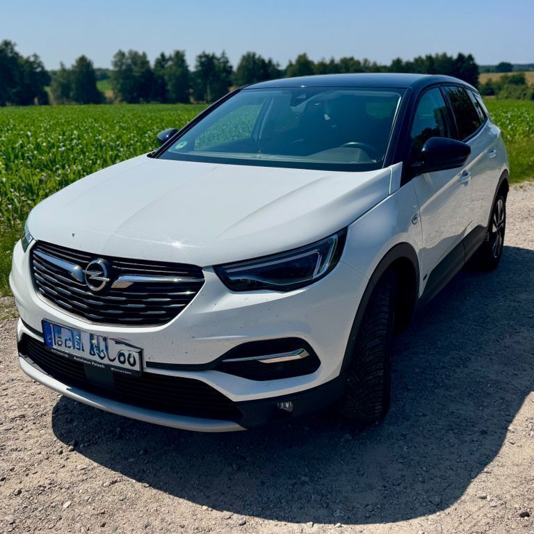Weiß Gebraucht 2021 Opel Grandland X Elegance SUV | 19.399 € (Superpreis) - Bild 1/4