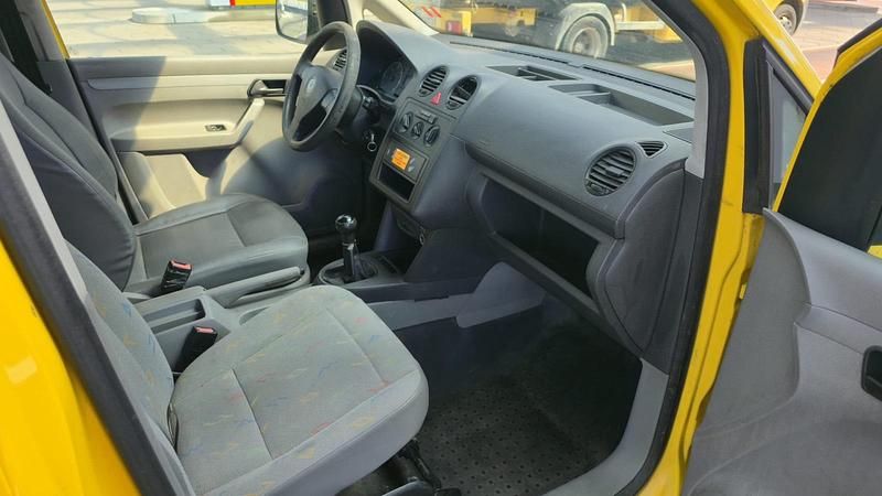 Gebraucht VW Caddy 80 PS (58 kW) 2007 Gelb Van / Kleinbus