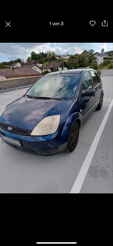Blau Gebraucht 2003 Ford Fiesta Kleinwagen | 650 € (Superpreis) - Bild 1/4