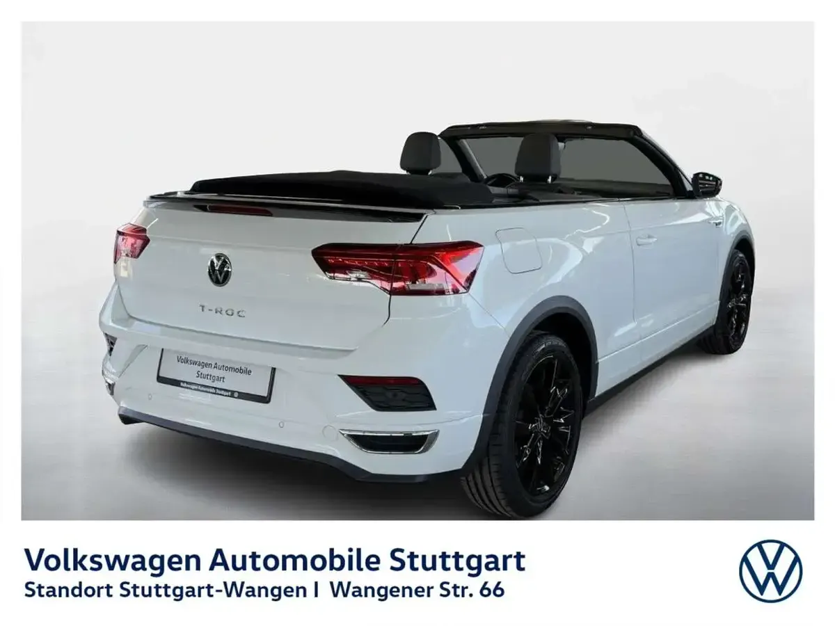 Gebraucht VW T-Roc R-line 150 PS (110 kW) 2022 Pure white/schwarz SUV