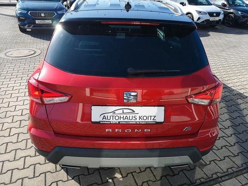 Gebraucht Seat Arona FR 110 PS (80 kW) 2021 "desire" rot SUV