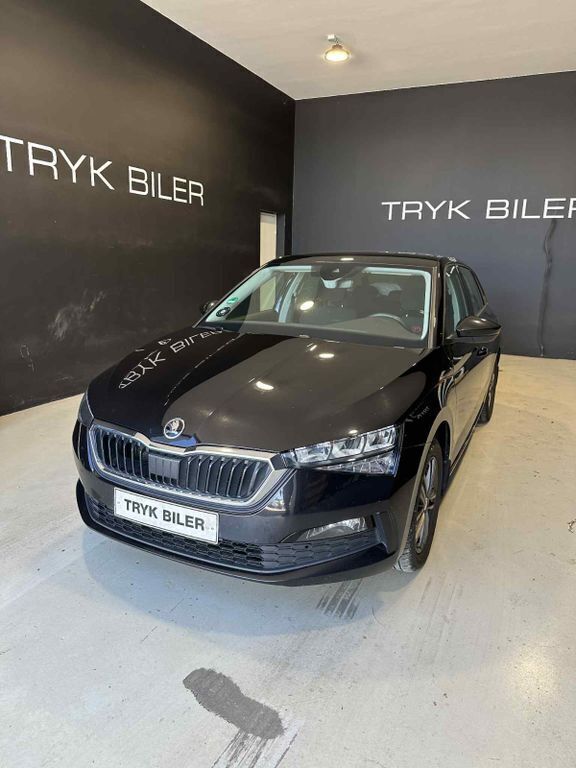 Schwarz Gebraucht 2020 Skoda Scala Ambition Kleinwagen | 11.500 € (Superpreis) - Bild 1/4